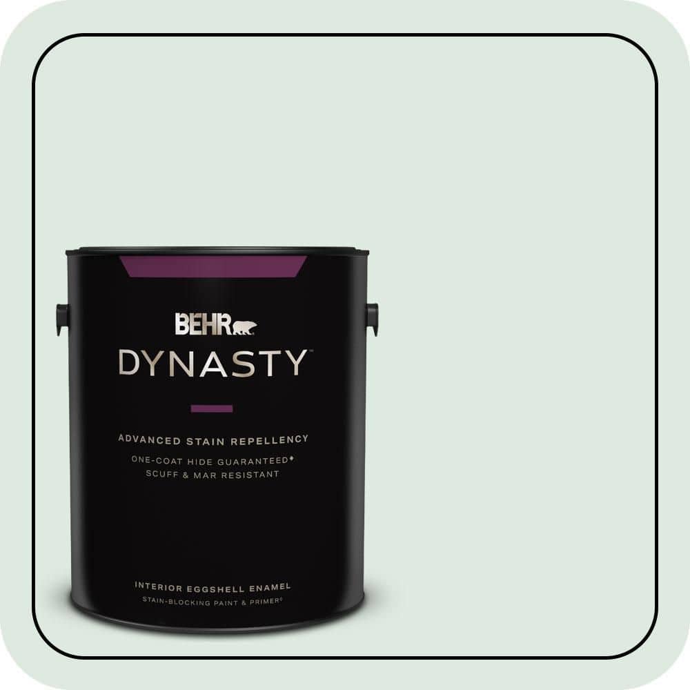BEHR DYNASTY 1 gal. #470E-2 Water Mark Eggshell Enamel Interior Stain-Blocking Paint & Primer
