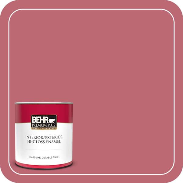 BEHR PREMIUM PLUS #M140-5 Cherry Fizz Enamel Low Odor & Primer (3)