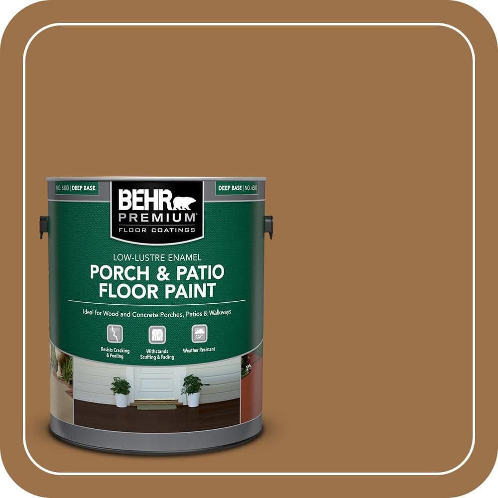 BEHR PREMIUM #PPU4-17 Low-Lustre Enamel Interior/Exterior Porch and Patio Floor Paint (1)