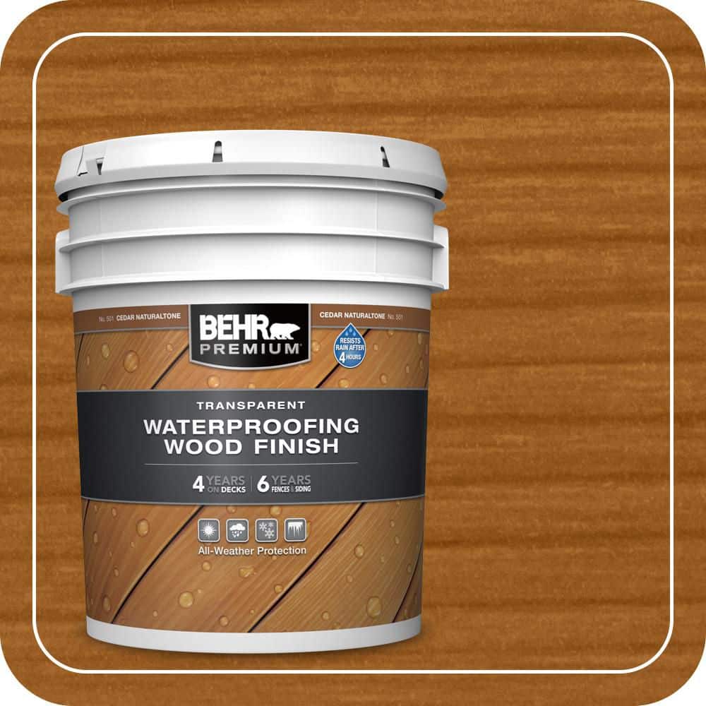 BEHR PREMIUM #T-330 Waterproofing Exterior Wood Finish