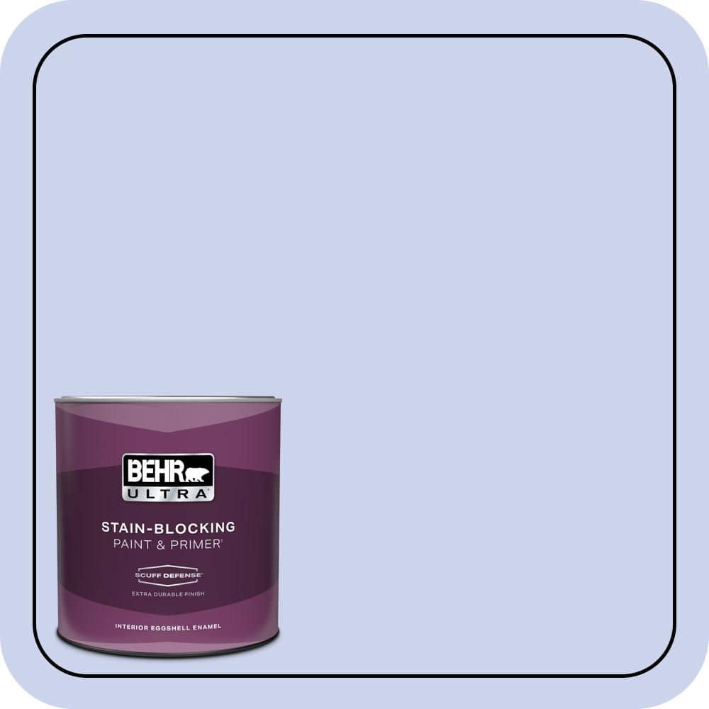 BEHR ULTRA 1 qt. #P540-2 Garden Fairy Extra Durable Eggshell Enamel Interior Paint & Primer