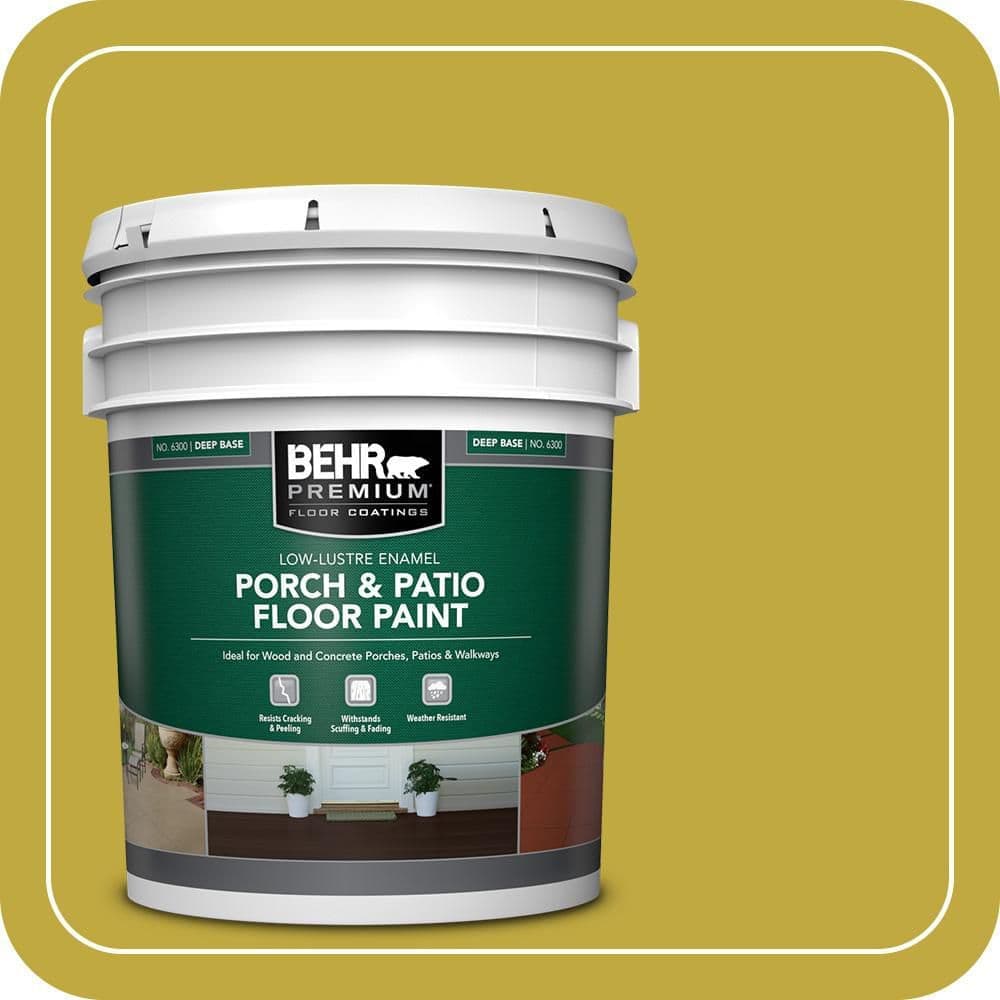 BEHR PREMIUM #P330-6 Low-Lustre Enamel Interior/Exterior Porch and Patio Floor Paint (1)