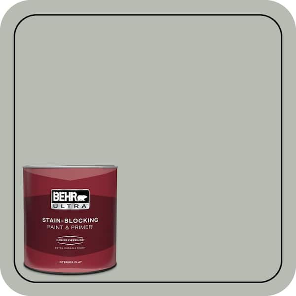 BEHR PREMIUM PLUS Home Decorators Collection #HDC-AC-21 Keystone Gray Enamel Low Odor & Primer (2)