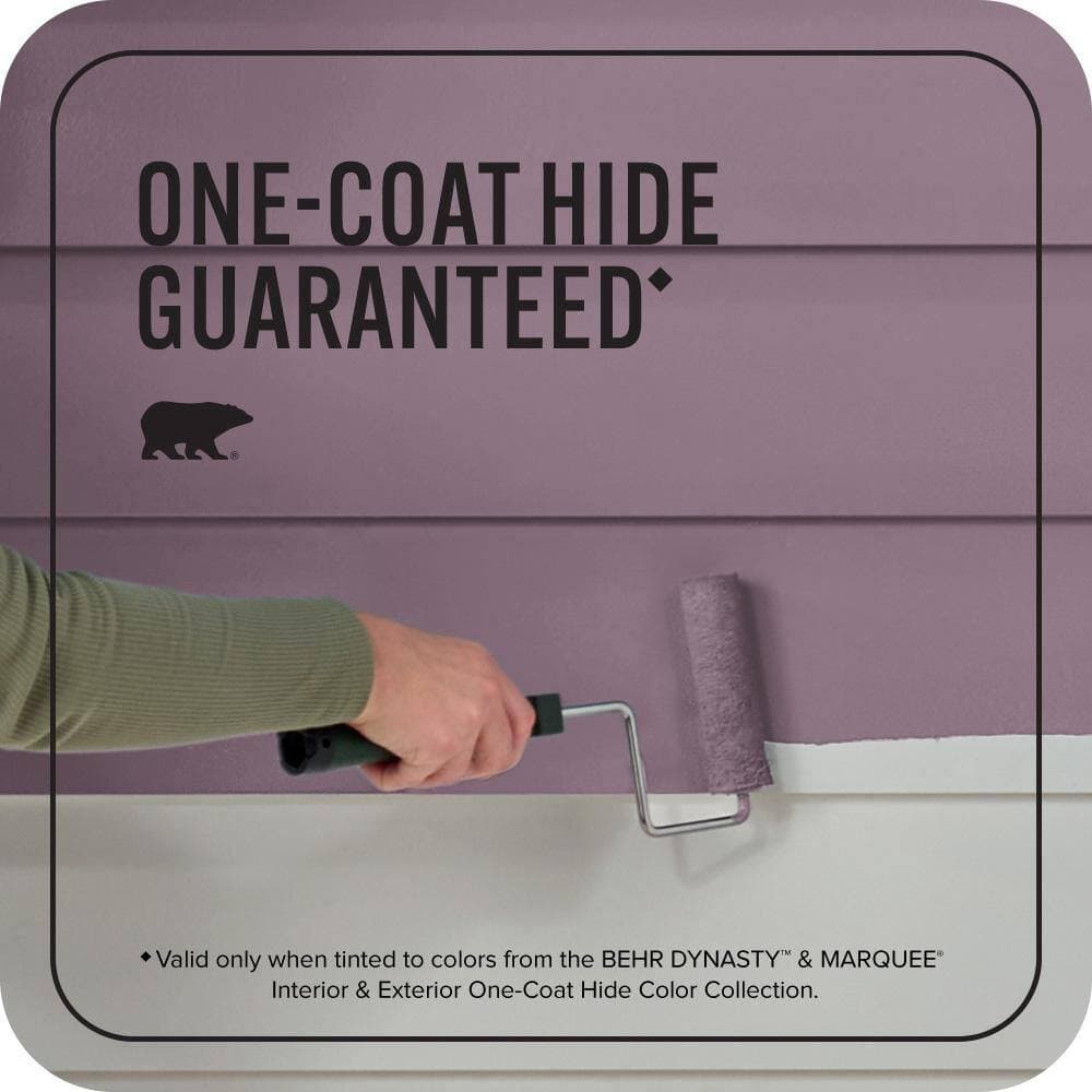 BEHR MARQUEE 5 gal. #S110-6 Plum Royale Flat Exterior Paint & Primer (3)