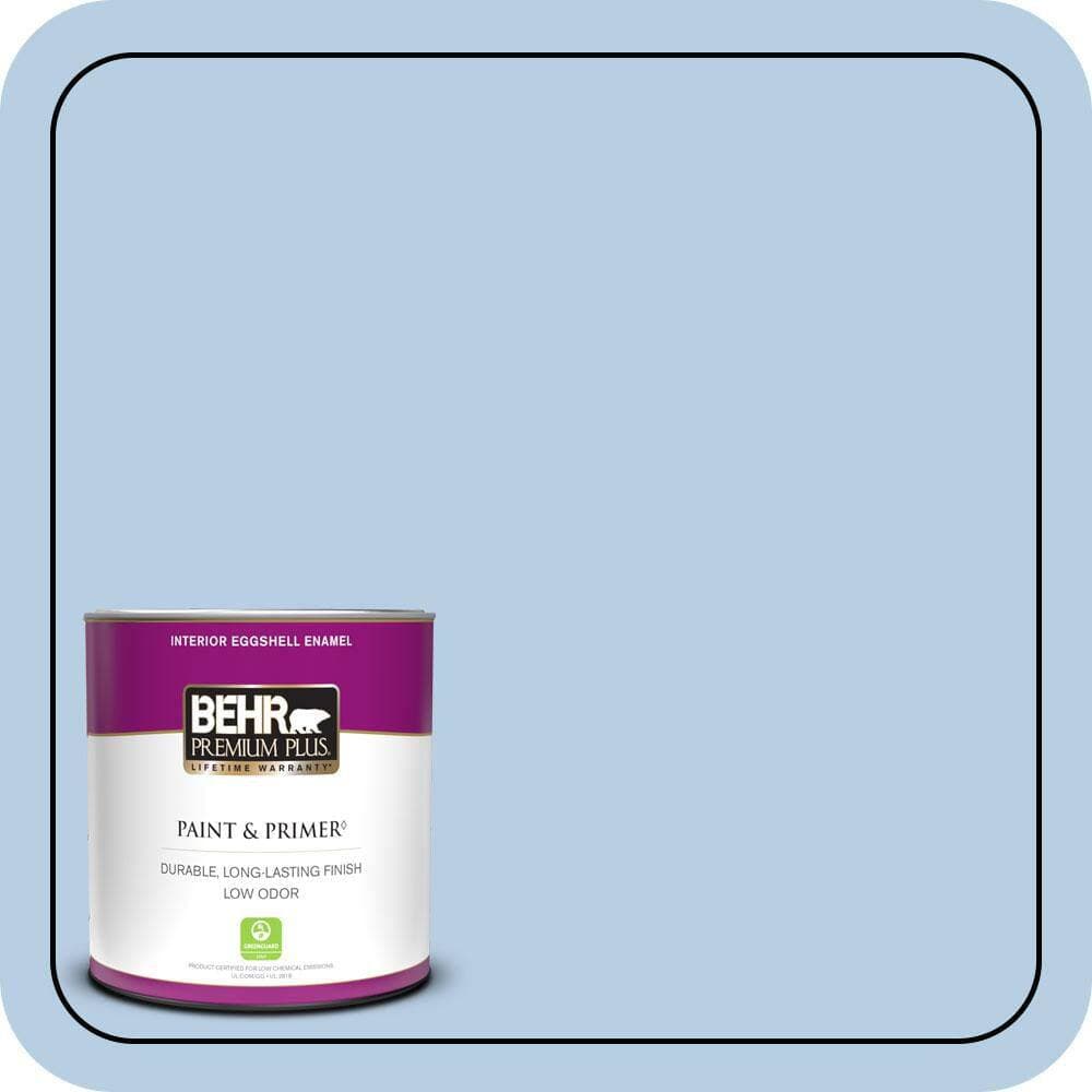 BEHR PREMIUM PLUS #570C-3 Tender Twilight Enamel Interior Stain-Blocking Paint & Primer (1)