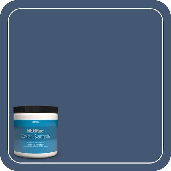 BEHR PREMIUM PLUS Home Decorators Collection #HDC-WR14-7 Hidden Sapphire Flat & Primer (2)
