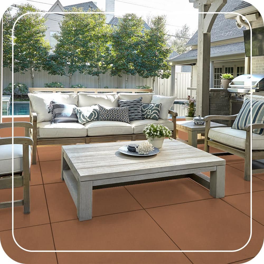 BEHR PREMIUM #260F-6 Textured Low-Lustre Enamel Interior/Exterior Porch and Patio Anti-Slip Floor Paint (3)