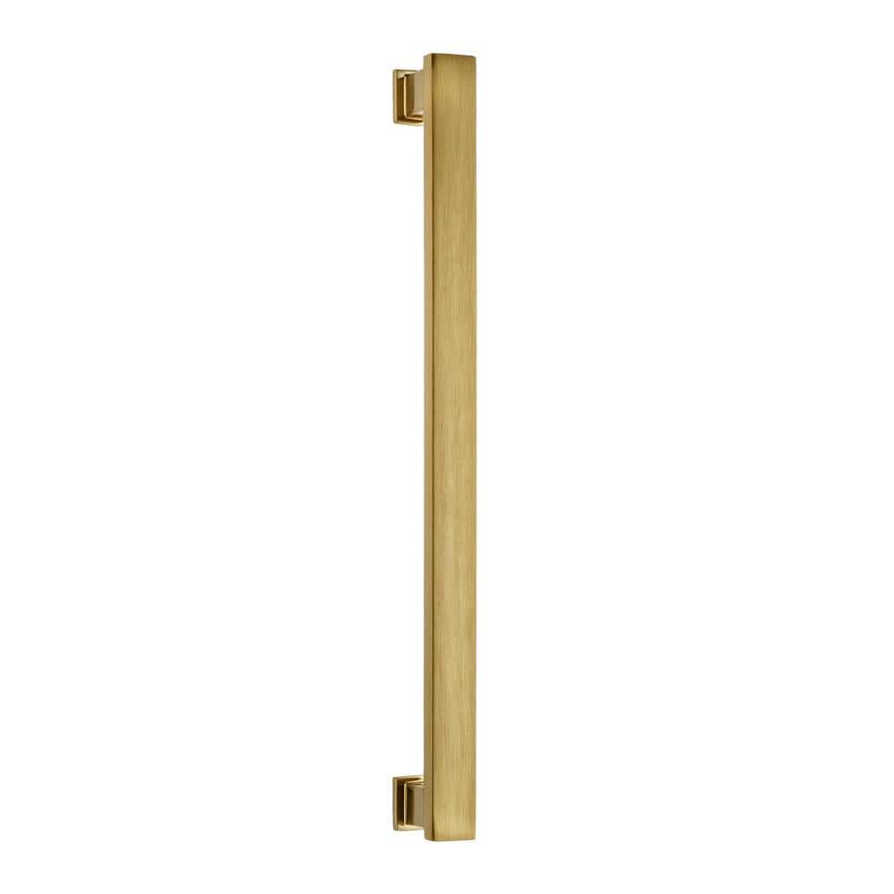 Sumner Street Home Hardware High Desert 12 in. (305 mm) Center-To-Center Classic Satin Brass Appliance Pull