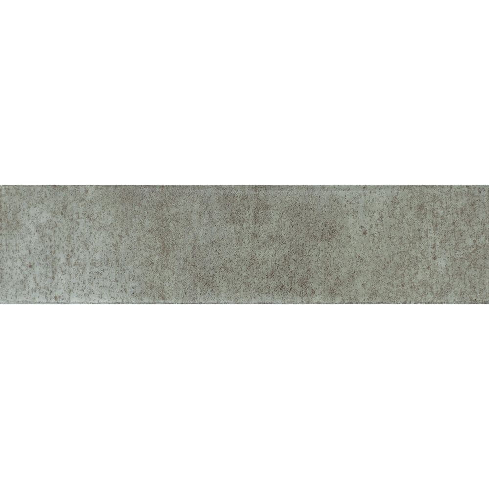 Daltile LuxeCraft Sage Mist 2 in. x 9 in. Glossy Porcelain Wall Tile (0.158 sq. ft./each) (4)