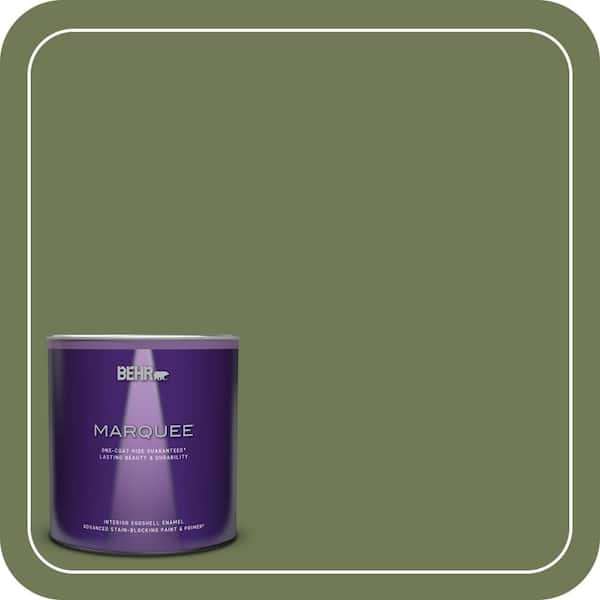 BEHR PREMIUM PLUS #BIC-56 Jalapeno Interior/Exterior Paint & Primer Color Sample (3)