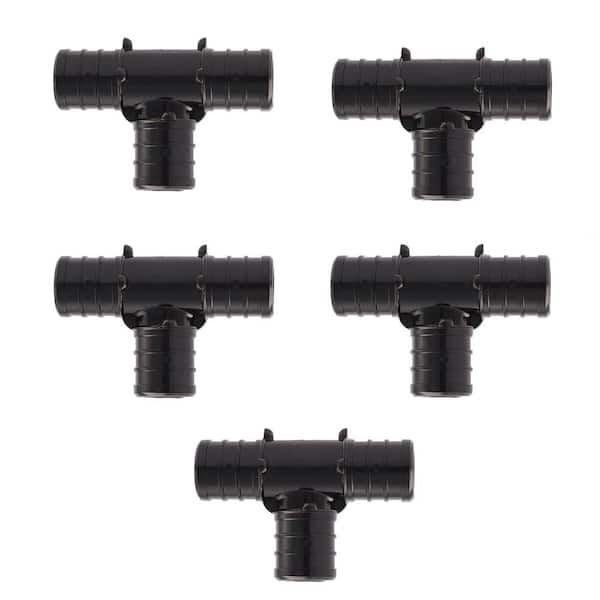 Apollo 3/4 in. PEX-B Barb Poly-Alloy Tee (5-Pack) (2)
