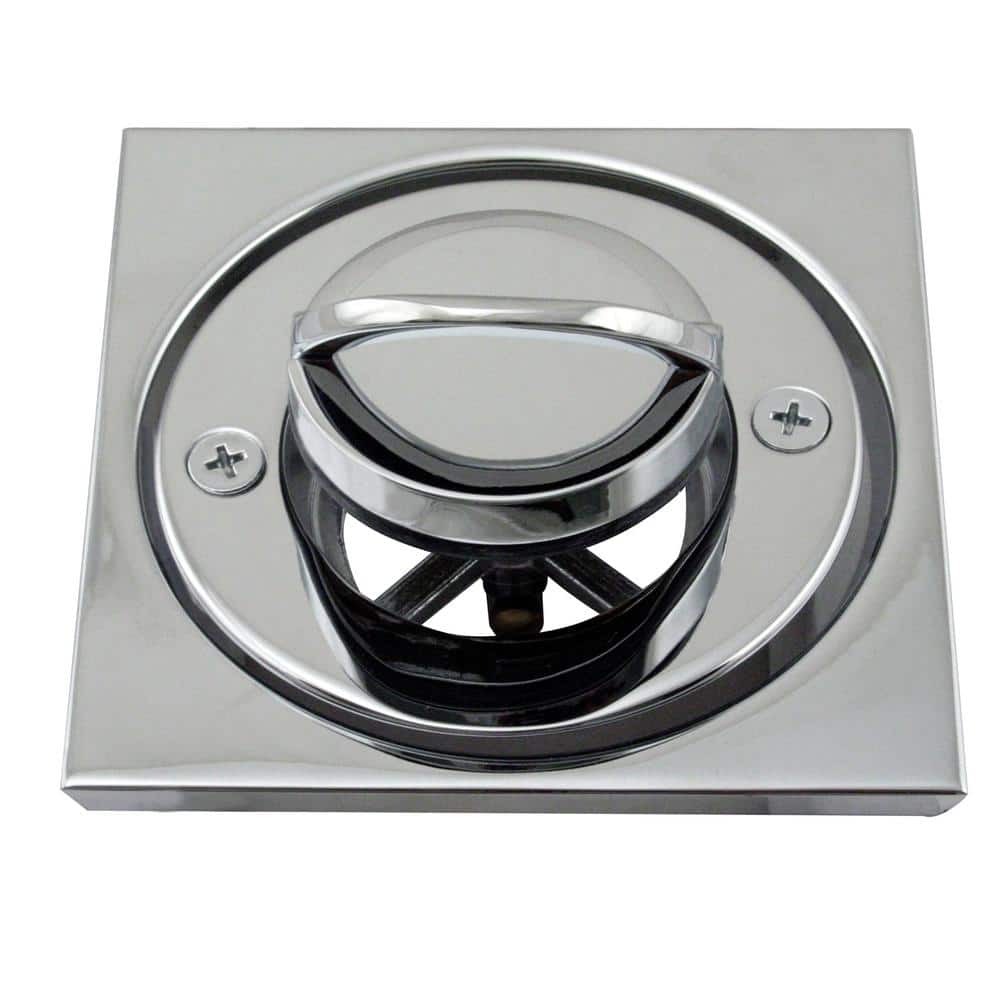 Westbrass Roman Tub Drain Trim with 4-1/4 in. O.D. Tile Square