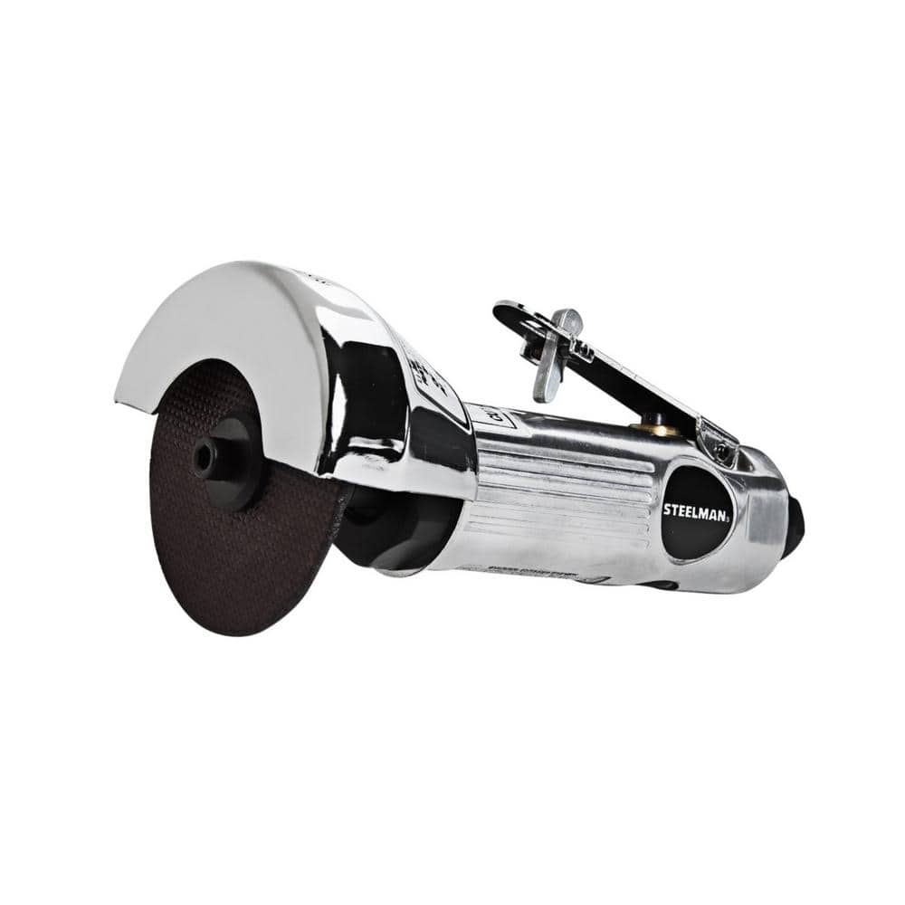 Steelman 3 in. Air Pneumatic Cut-Off Tool with Metal Safety Guard