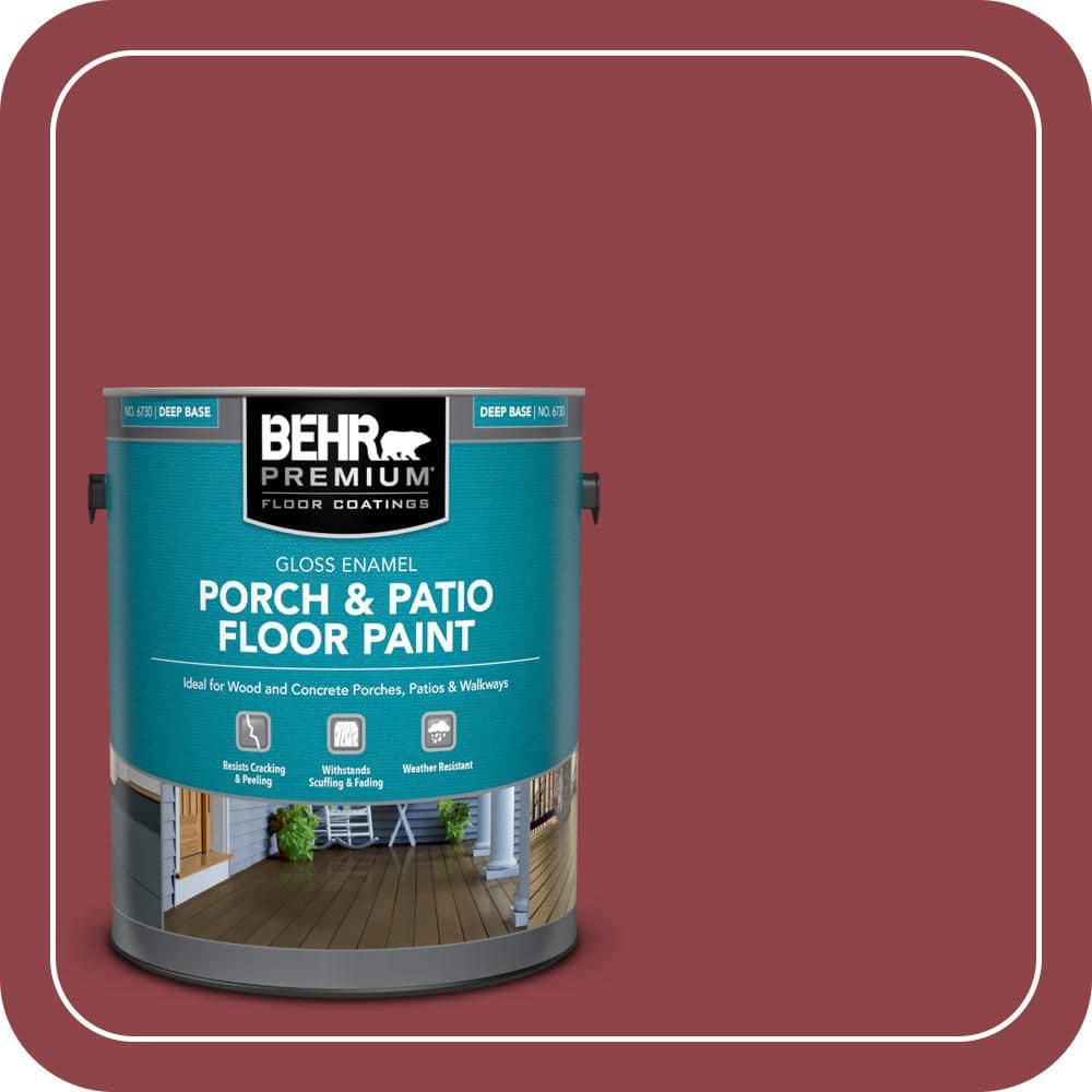 BEHR PREMIUM 1 gal. #MQ1-09 Haute Couture Gloss Enamel Interior/Exterior Porch and Patio Floor Paint