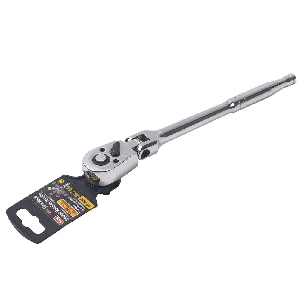 KING 3/8 in. DR Flex Head Socket Ratchet, CR-V (2)