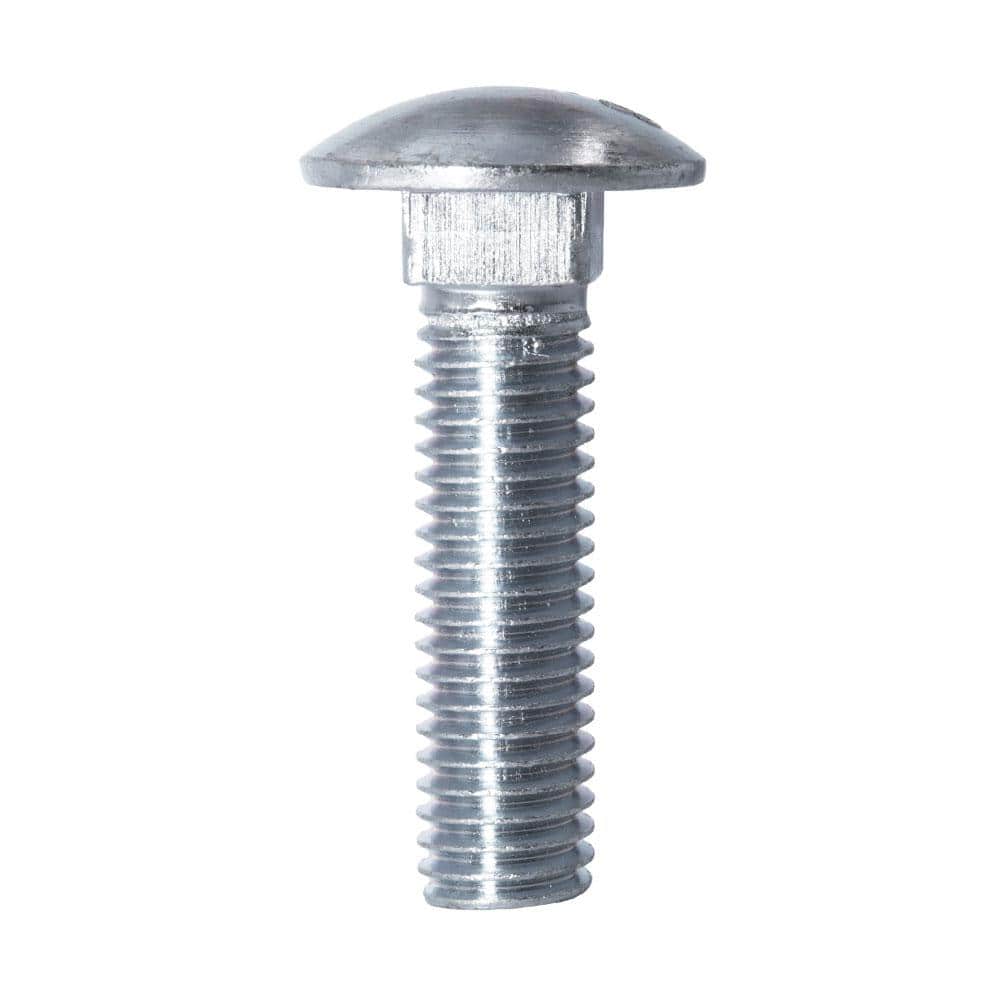 Everbilt 1/2 in.-13 x 4-1/2 in. Zinc Plated Carriage Bolt (3)