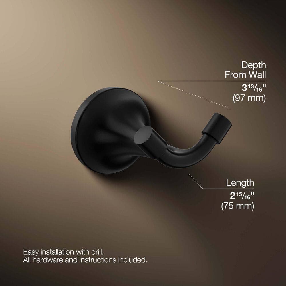 KOHLER Tone J-Hook Robe/Towel Hook (3)