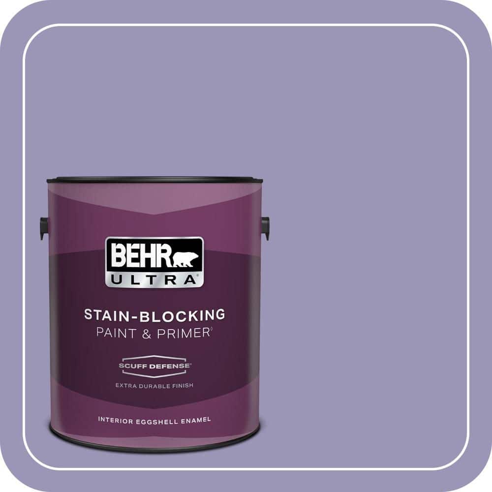 BEHR ULTRA 1 gal. #640D-5 June Berry Extra Durable Eggshell Enamel Interior Paint & Primer