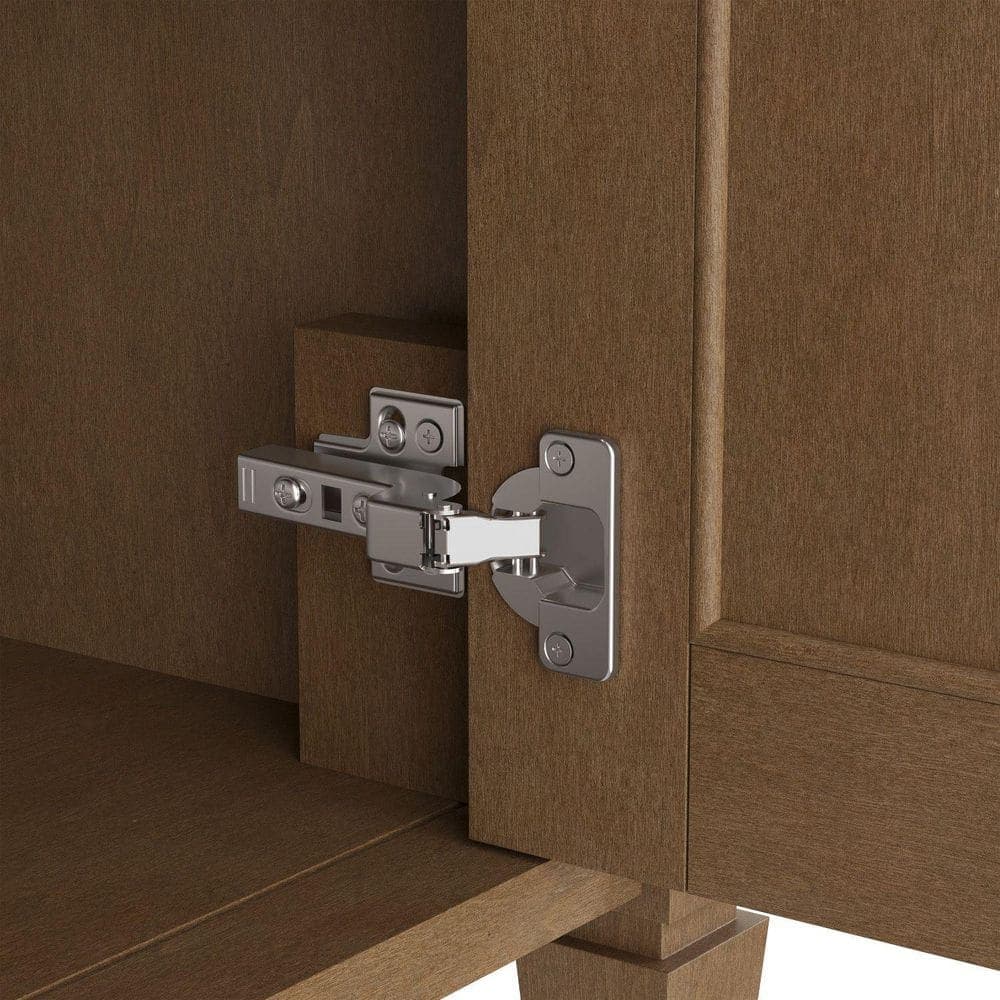 James Martin Vanities Brittany 47.8 in. W x 22.9 in. D x 32.6 in. H Single Bath Vanity Cabinet without Top in Pecan (3)
