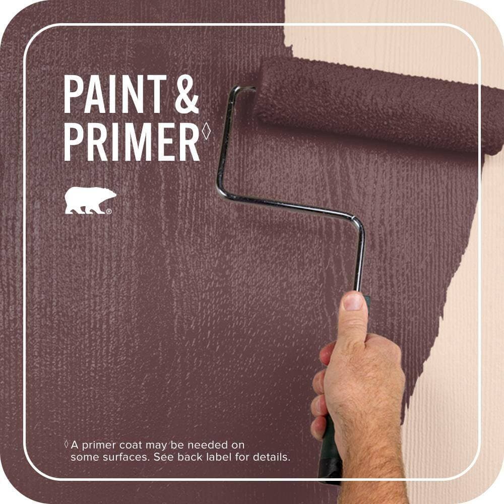 BEHR PREMIUM PLUS 5 gal. #T11-10 Wild Thing Semi-Gloss Enamel Exterior Paint & Primer (3)