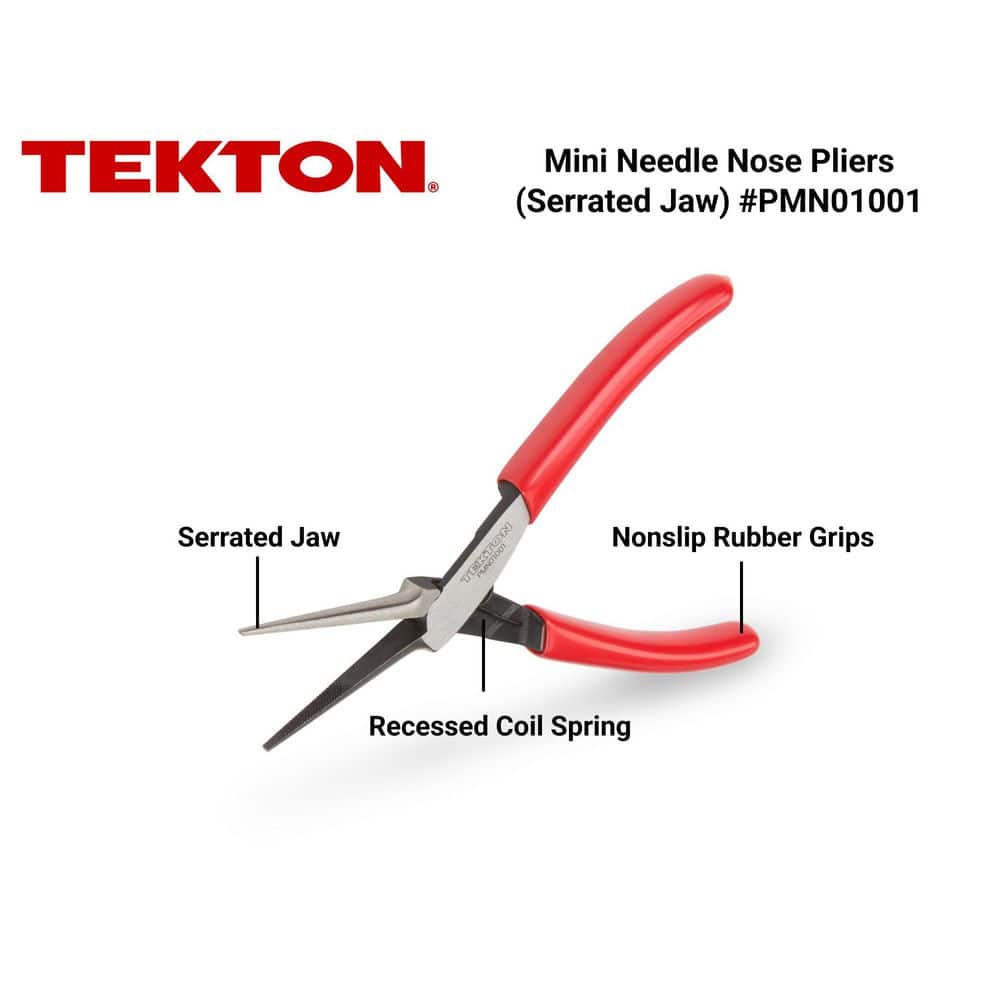 TEKTON Mini Needle Nose Pliers (2)