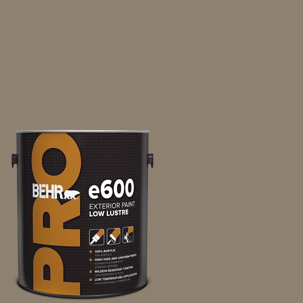 BEHR PRO 1 gal. #720D-5 Mocha Accent Low Luster Exterior Paint