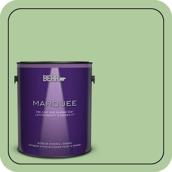 BEHR PREMIUM PLUS #440D-4 Desert Cactus Enamel Low Odor & Primer (3)