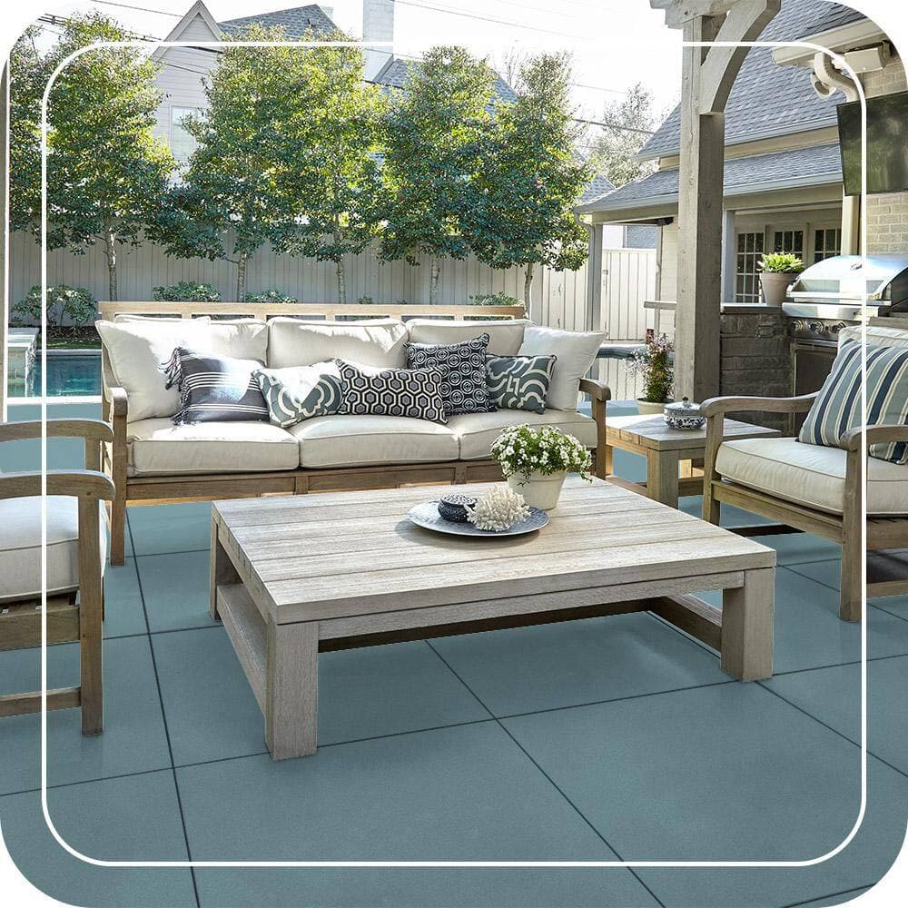 BEHR PREMIUM #BNC-18 Textured Low-Lustre Enamel Interior/Exterior Porch and Patio Anti-Slip Floor Paint (3)