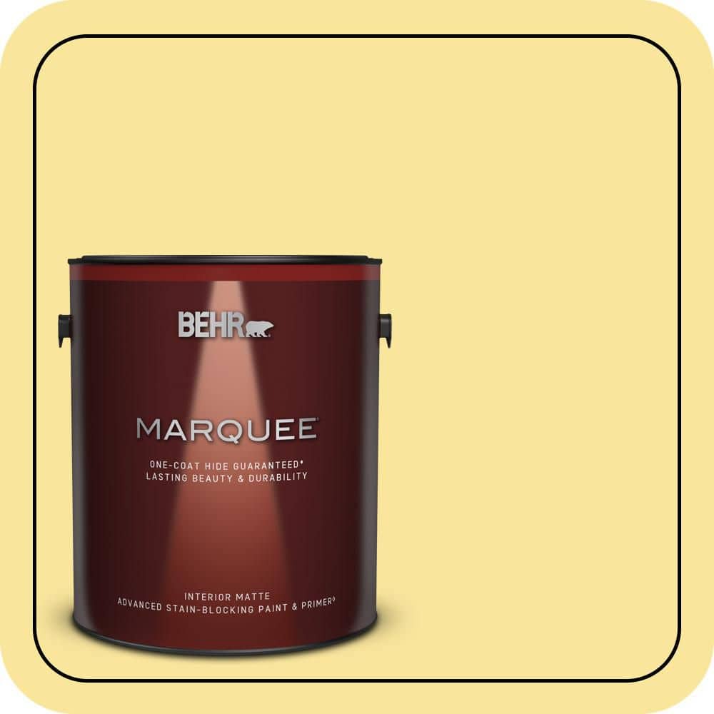 BEHR MARQUEE 1 gal. #P310-4 Storm Lightning Matte Interior Paint & Primer