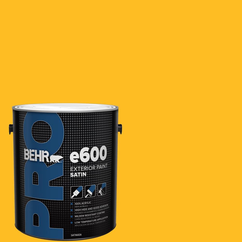BEHR PRO 1 gal. #320B-7 Macaw Satin Exterior Paint (1)