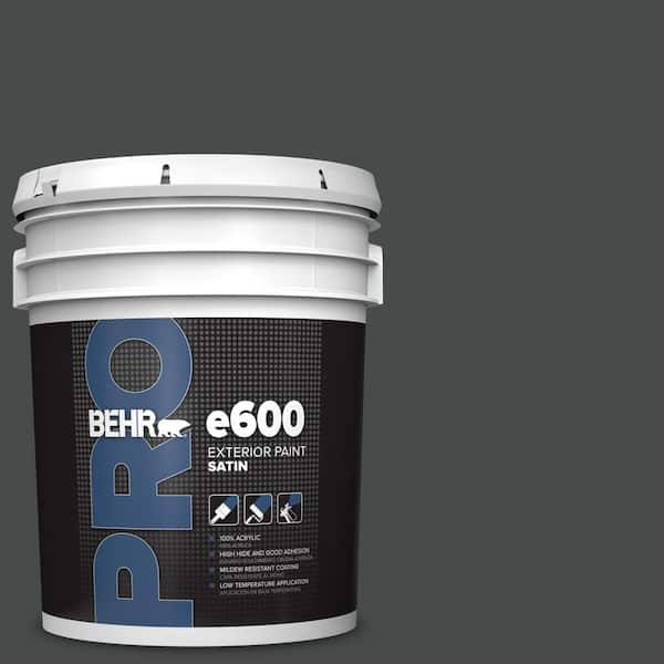BEHR PRO 5 gal. #N450-7 Astronomical Satin Exterior Paint (2)