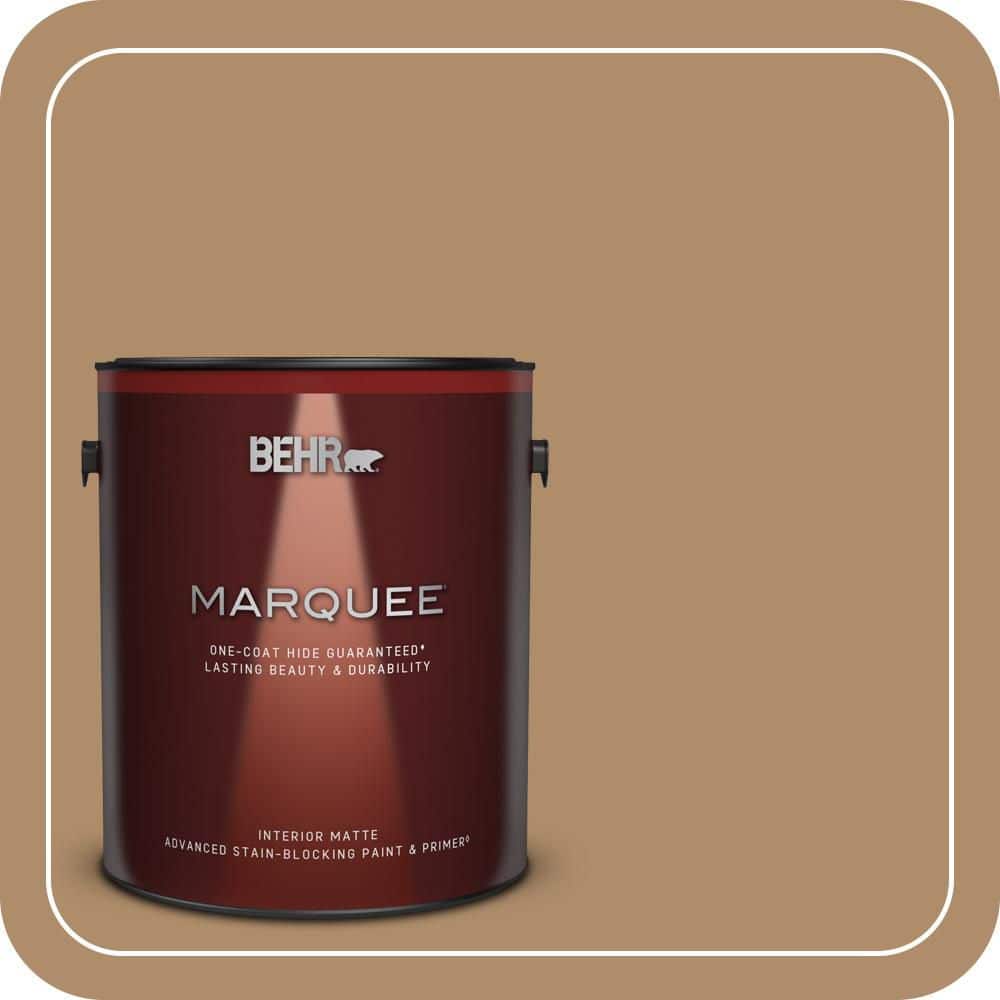 BEHR MARQUEE 1 gal. #N270-5 River Road Matte Interior Paint & Primer
