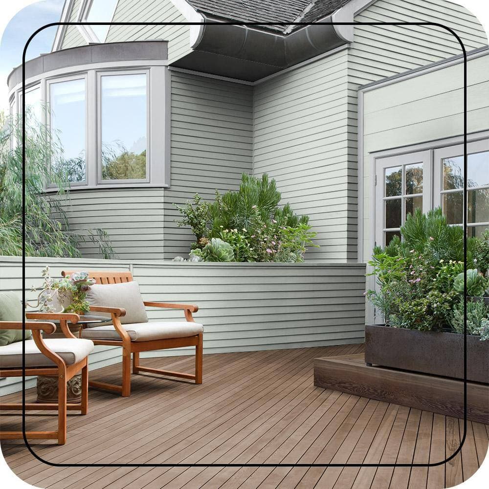BEHR #N400-1 Color House and Fence Exterior Wood Stain (3)