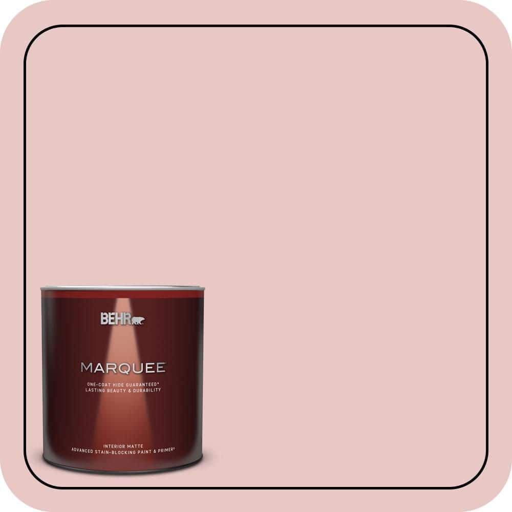BEHR MARQUEE 1 qt. #S150-1 Cherubic Matte Interior Paint & Primer