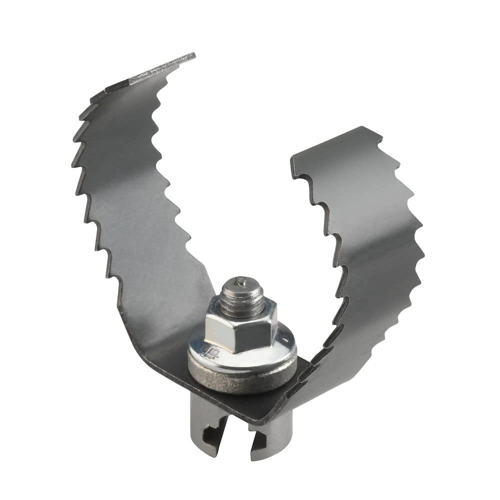 RIDGID T-150-1 3 in. Sharktooth Cutter Blade, Drain Cleaning Cable Attachment (2)
