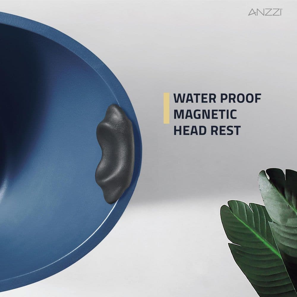 ANZZI Kelut Series 67 in. x 32 in. Flat Bottom Solid Surface Freestanding Soaking Bathtub in Prussian Blue (3)
