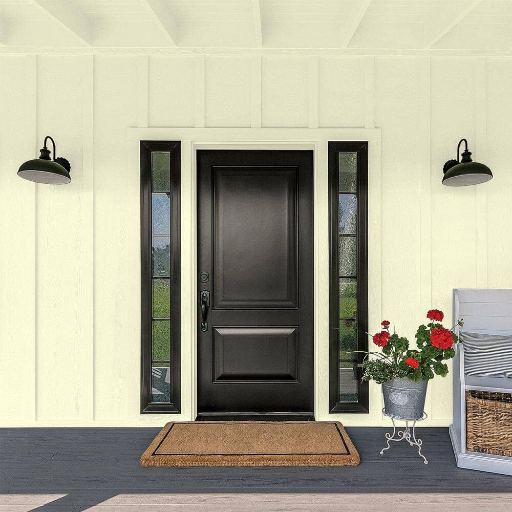 Glidden Premium 1 gal. PPG1119-2 Fountain Frolic Flat Exterior Latex Paint (4)
