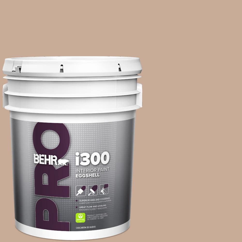 BEHR PRO 5 gal. #S220-3 Sanderling Eggshell Interior Paint