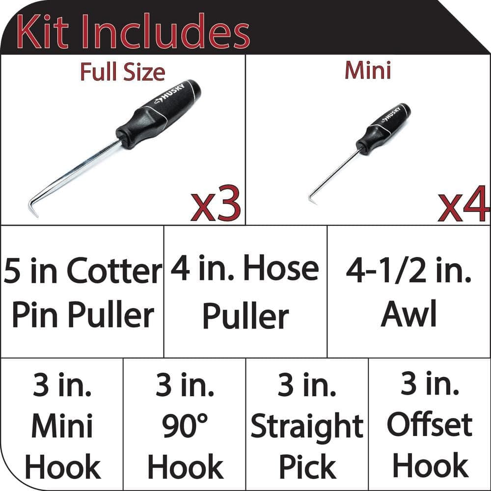 Husky Hook and Pick Set (7-Piece) (2)