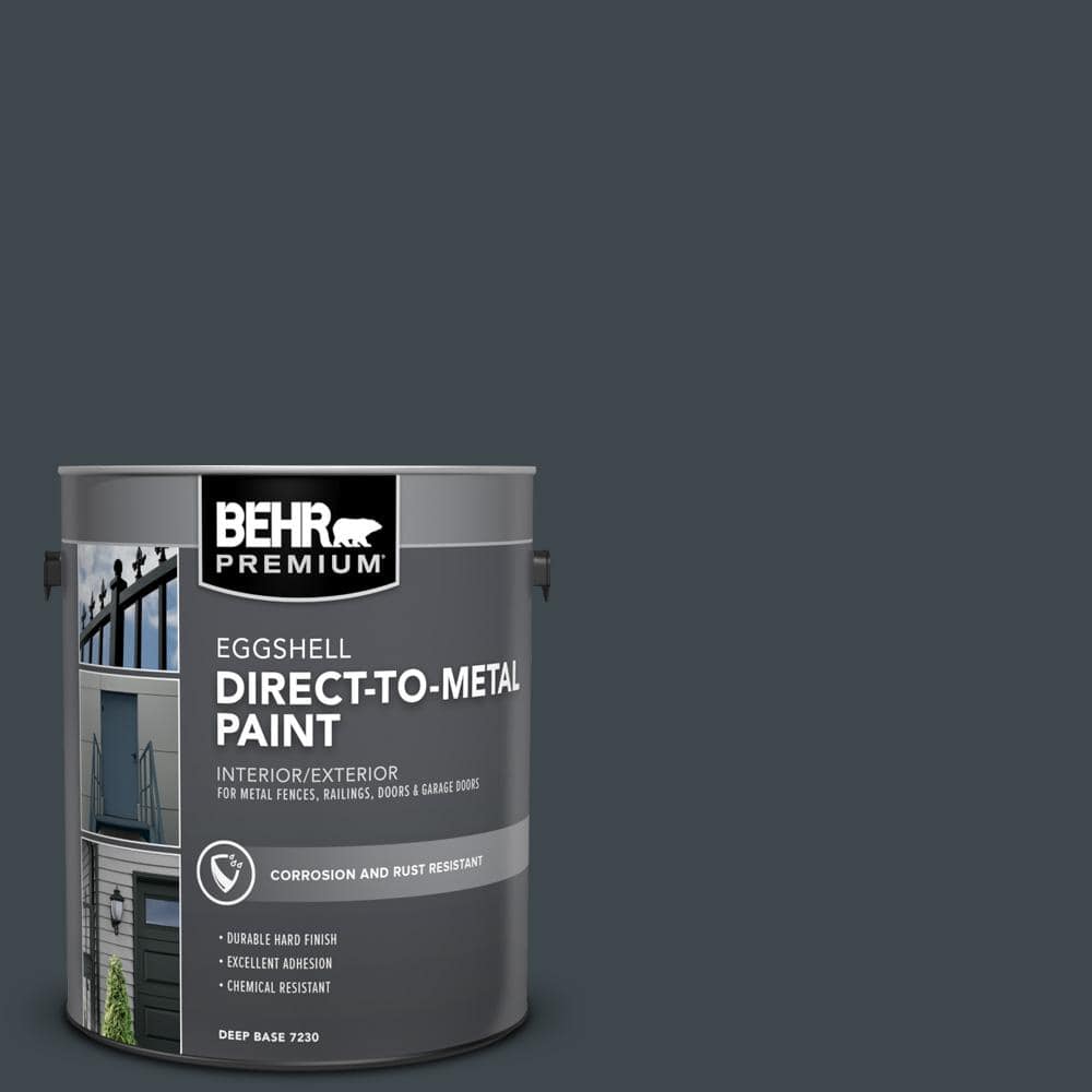 BEHR PREMIUM 1 gal. #PPU25-23 Winter Way Eggshell Direct to Metal Interior/Exterior Paint (1)