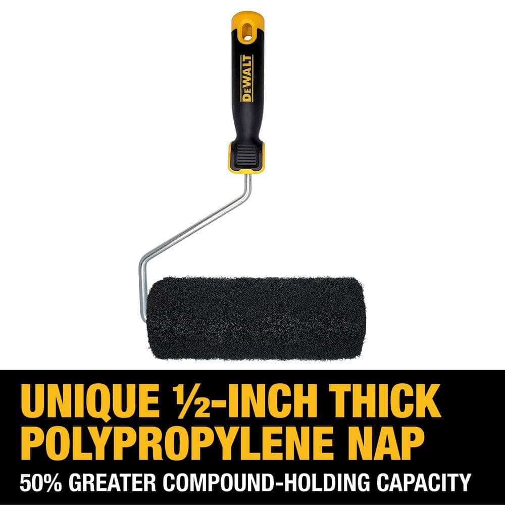 DEWALT 9 in. Mud Roller Sleeve with Frame (4)