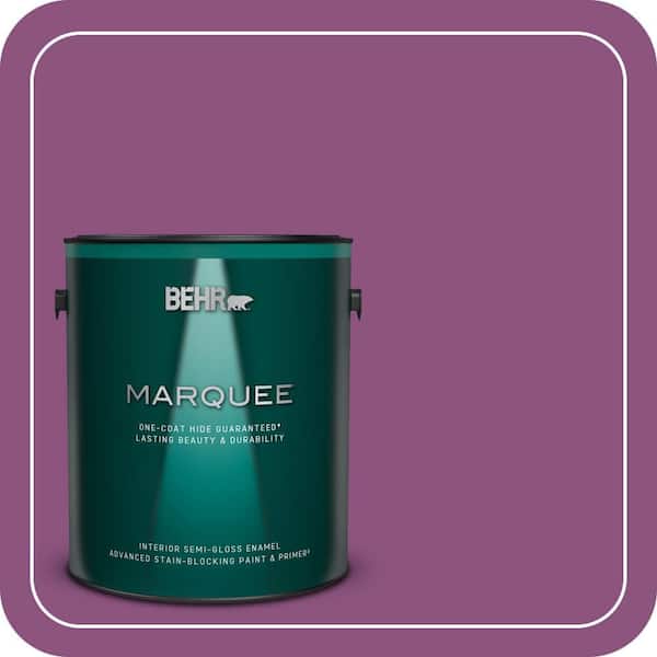 BEHR PREMIUM PLUS Home Decorators Collection #HDC-MD-07 Dynamic Magenta Enamel & Primer Color Sample (2)
