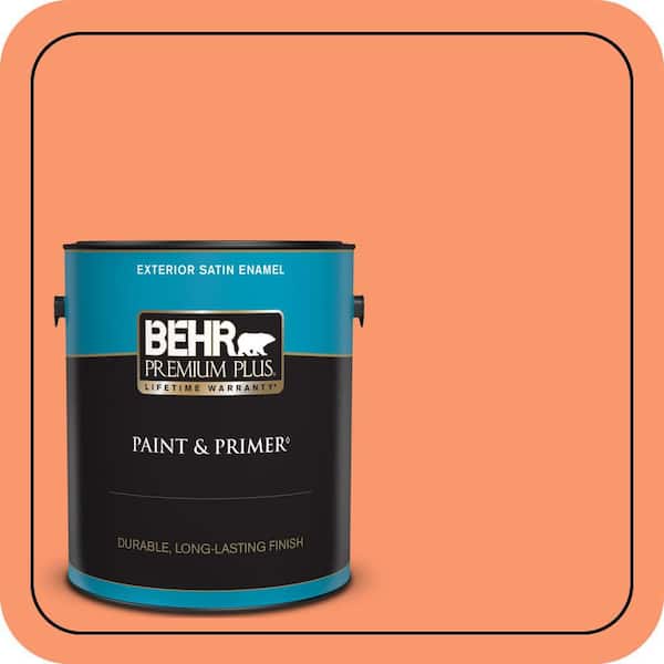 BEHR PREMIUM PLUS #220B-5 Autumn Arrival Enamel Interior/Exterior Paint & Primer Color Sample (2)