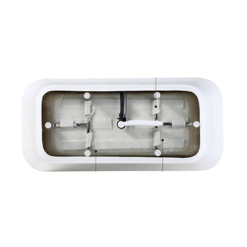 TCYO 30 in. Acrylic Freestanding Soaking Bathtub with Center Drain (3)