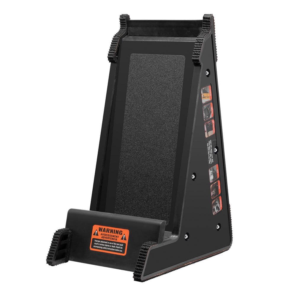 SKYSHALO Ladder Levler, 380lbs. Load PP Ladder Leveling Tool, Pitch Hopper, Stair Ladder Stabilizer with Storage, Easy to Use