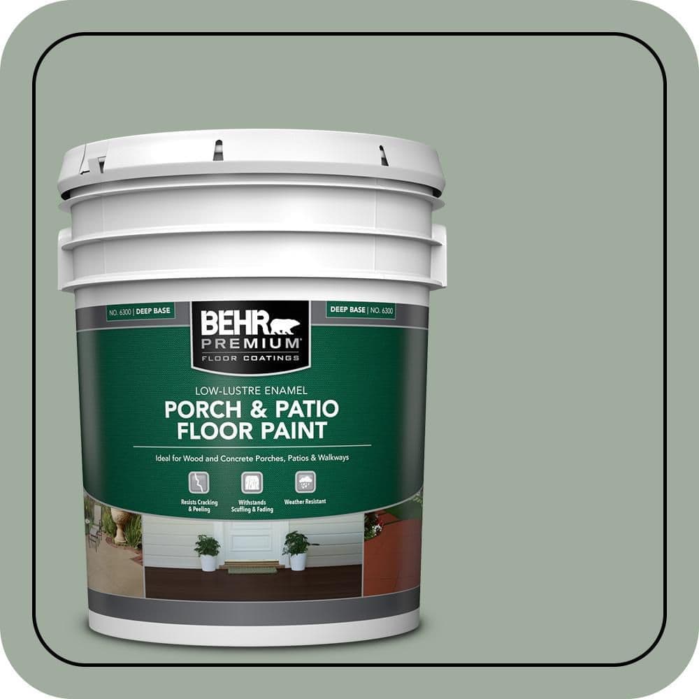 BEHR PREMIUM #PPU11-15 Low-Lustre Enamel Interior/Exterior Porch and Patio Floor Paint (1)