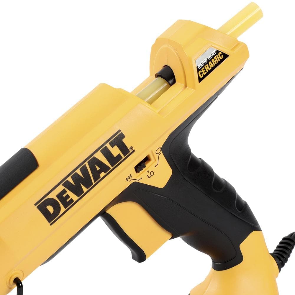 DEWALT Ceramic Rapid Heat Dual Temperature Full Size Glue Gun (3)