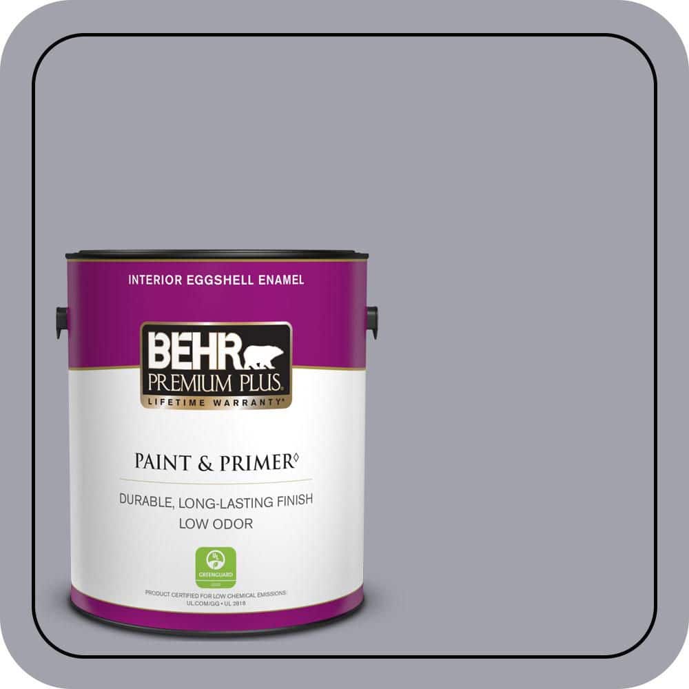 BEHR PREMIUM PLUS 1 gal. #MQ5-08 Masterpiece Eggshell Enamel Low Odor Interior Paint & Primer