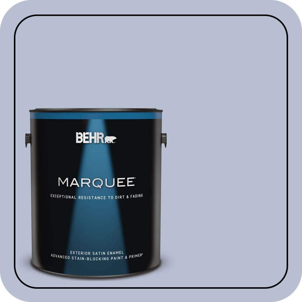 BEHR MARQUEE 1 gal. #PPU15-15 Sweet Juliet Satin Enamel Exterior Paint & Primer
