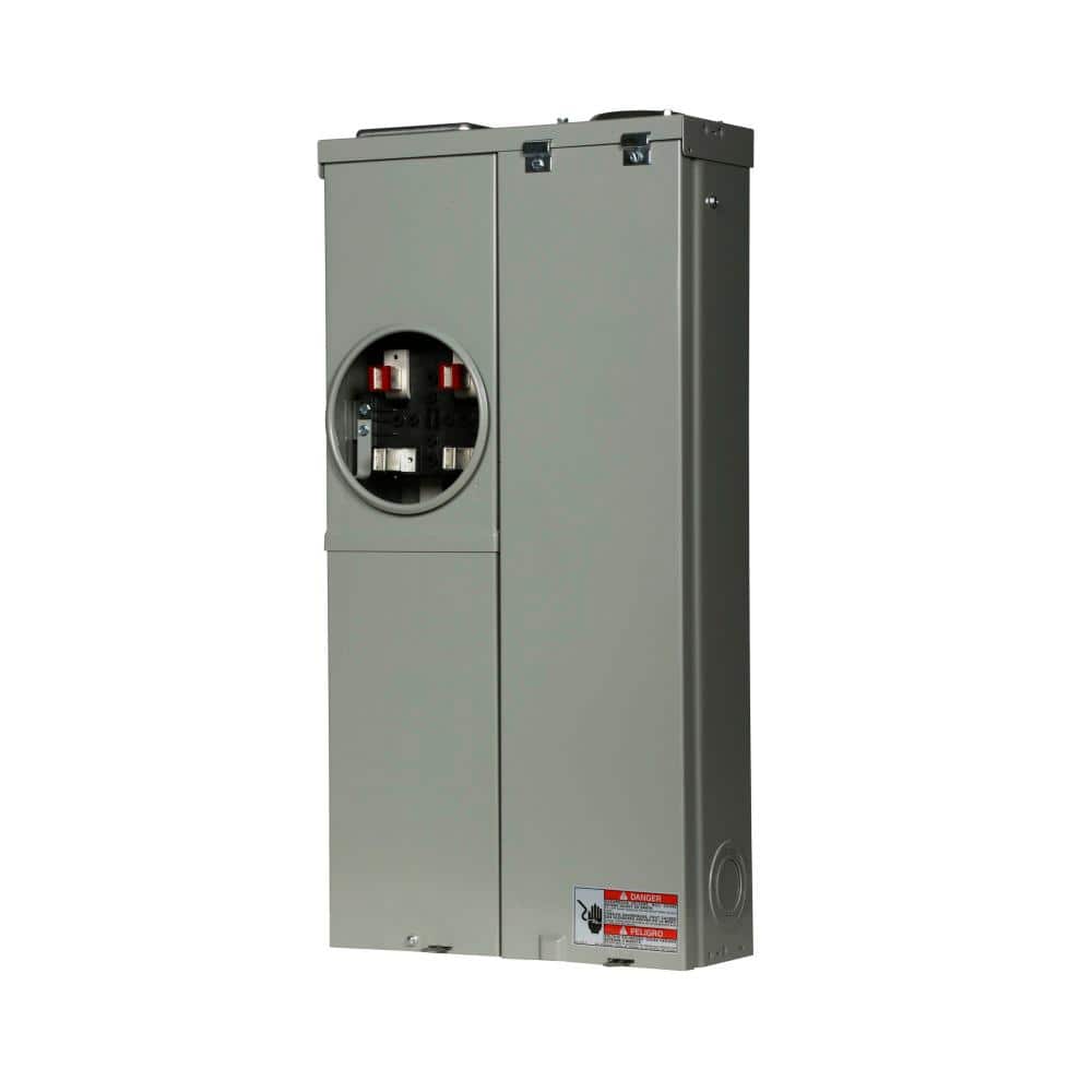 Eaton 200 Amp 8-Space/Circuit EUSERC BR Type Main Breaker Meter Breaker (2)
